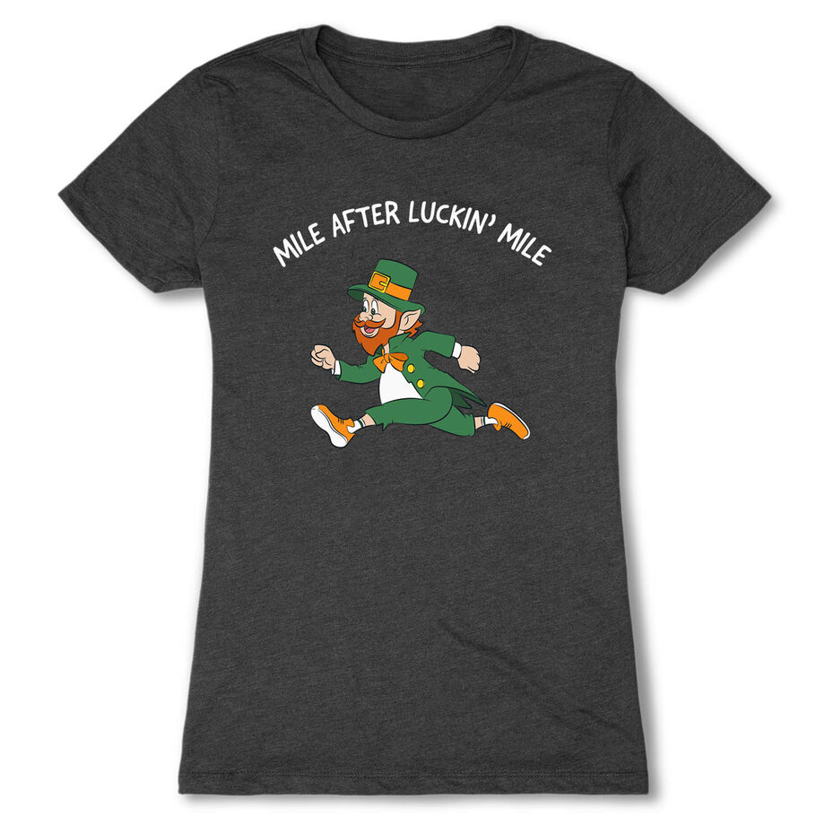 Women's Everyday Runners Tee - Mile After Luckin Mile