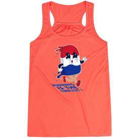 Flowy Racerback Tank Top - Running Is The Coolest