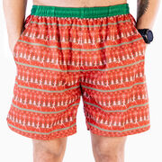 TrueRun Men's Running Shorts - Christmas Sweater