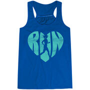 Flowy Racerback Tank Top - Love The Run