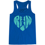 Flowy Racerback Tank Top - Love The Run