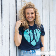 Running Short Sleeve Crop Tee - Love The Run