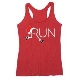 Women's Everyday Tank Top - Let's Run For Christmas