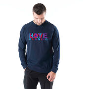 Running Raglan Crew Neck Pullover - Love Hate Running