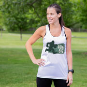 Women's Racerback Performance Tank Top - Run Big