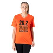 Women's Short Sleeve Tech Tee - 26.2 Math Miles