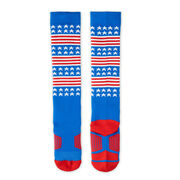 Woven Knee-High Socks - USA Stars & Stripes