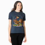 Running Short Sleeve T-Shirt - Run Now Gobble Later®