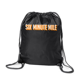 Running Sport Pack Cinch Sack - Six Minute Mile