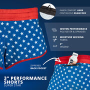 Super Star 3" Performance Shorts