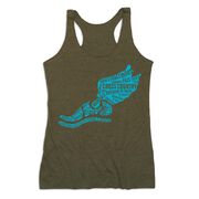 Women's Everyday Tank Top - Winged Foot Inspirational Words