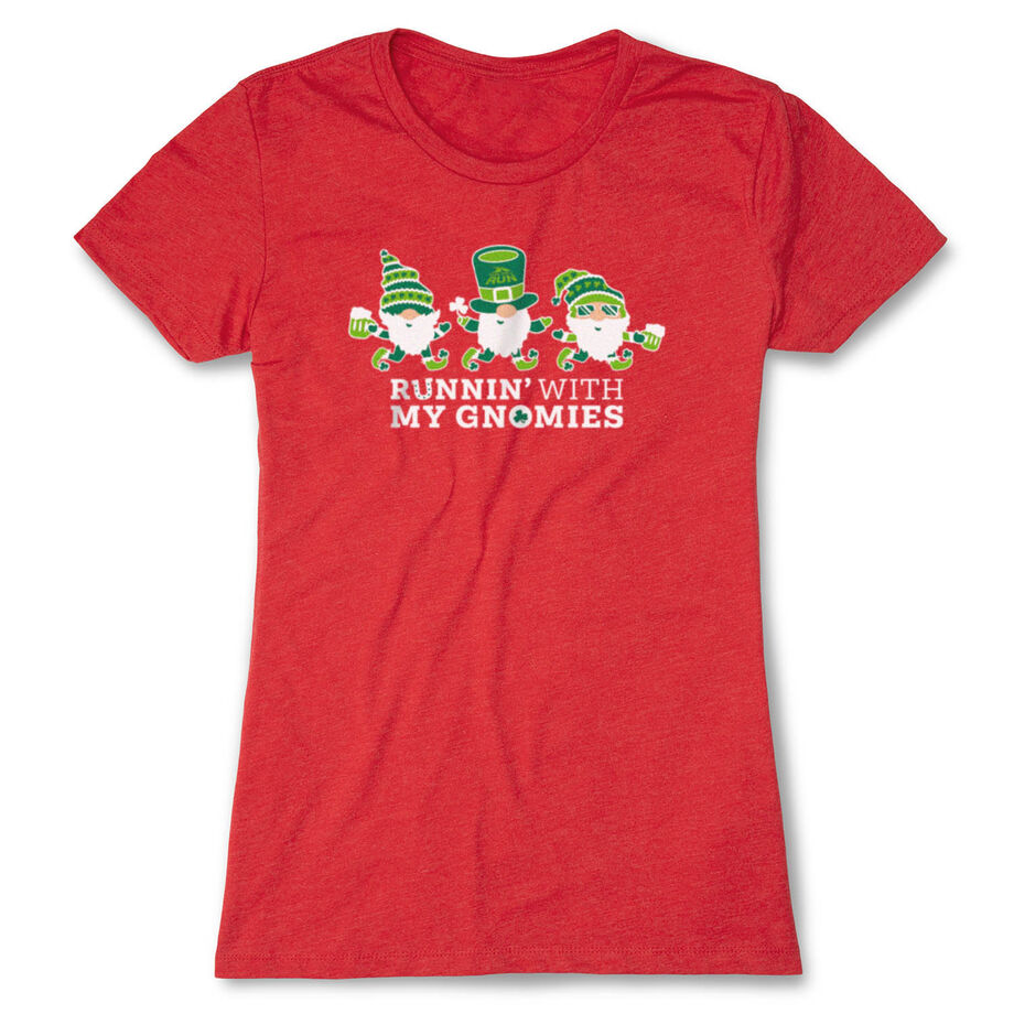 Women's Everyday Runners Tee - Runnin' With My Gnomies&reg; - Lucky