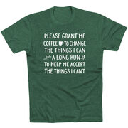 Running Short Sleeve T-Shirt - Please Grant Me Coffee