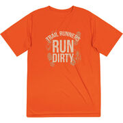 Men's Running Short Sleeve Performance Tee - Run Dirty