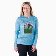 Women's Long Sleeve Tech Tee - Into the Forest