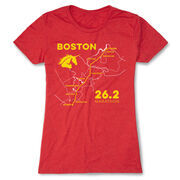 Women's Everyday Runners Tee - Boston Route