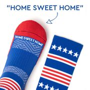 Socrates® Mid-Calf Performance Socks - Home Sweet Home