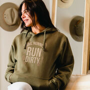 Statement Fleece Hoodie - Run Dirty