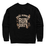 Running Raglan Crew Neck Pullover - Run Dirty