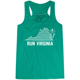 Flowy Racerback Tank Top - Run Virginia