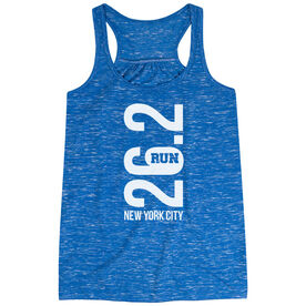 Flowy Racerback Tank Top - New York City 26.2 Vertical
