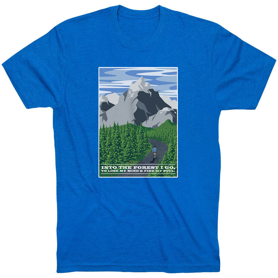 Running Short Sleeve T-Shirt - Into the Forest