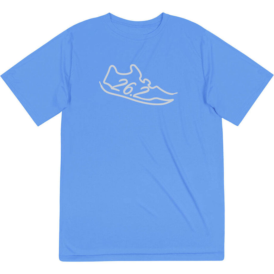Men's Running Short Sleeve Performance Tee - 26.2 Run Shoe