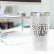 Running 20oz. Double Insulated Tumbler - Running On Girl Power