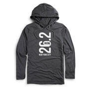 Running Lightweight Hoodie - New York City 26.2 Vertical