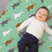 Baby Blanket - Rabbit Pattern