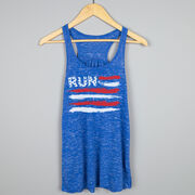 Flowy Racerback Tank Top - Star Spangled Run