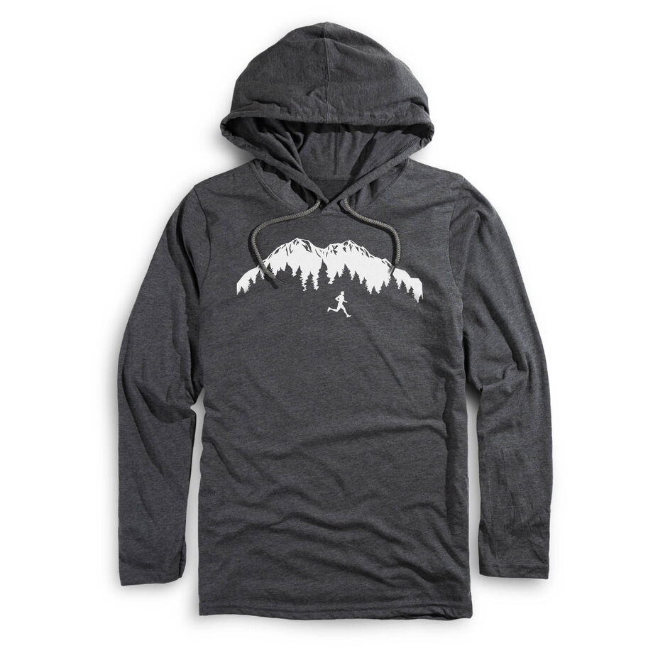 Running Lightweight Hoodie - Trail Runner in the Mountains (Male)
