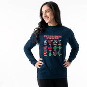 Running Raglan Crew Neck Sweatshirt - The 12 Miles of Christmas