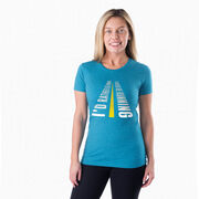 Women's Everyday Runners Tee - I'd Rather Be Running