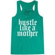 Flowy Racerback Tank Top - Hustle Like a Mother