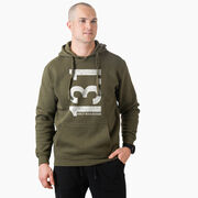 Statement Fleece Hoodie -  13.1 Half Marathon Vertical