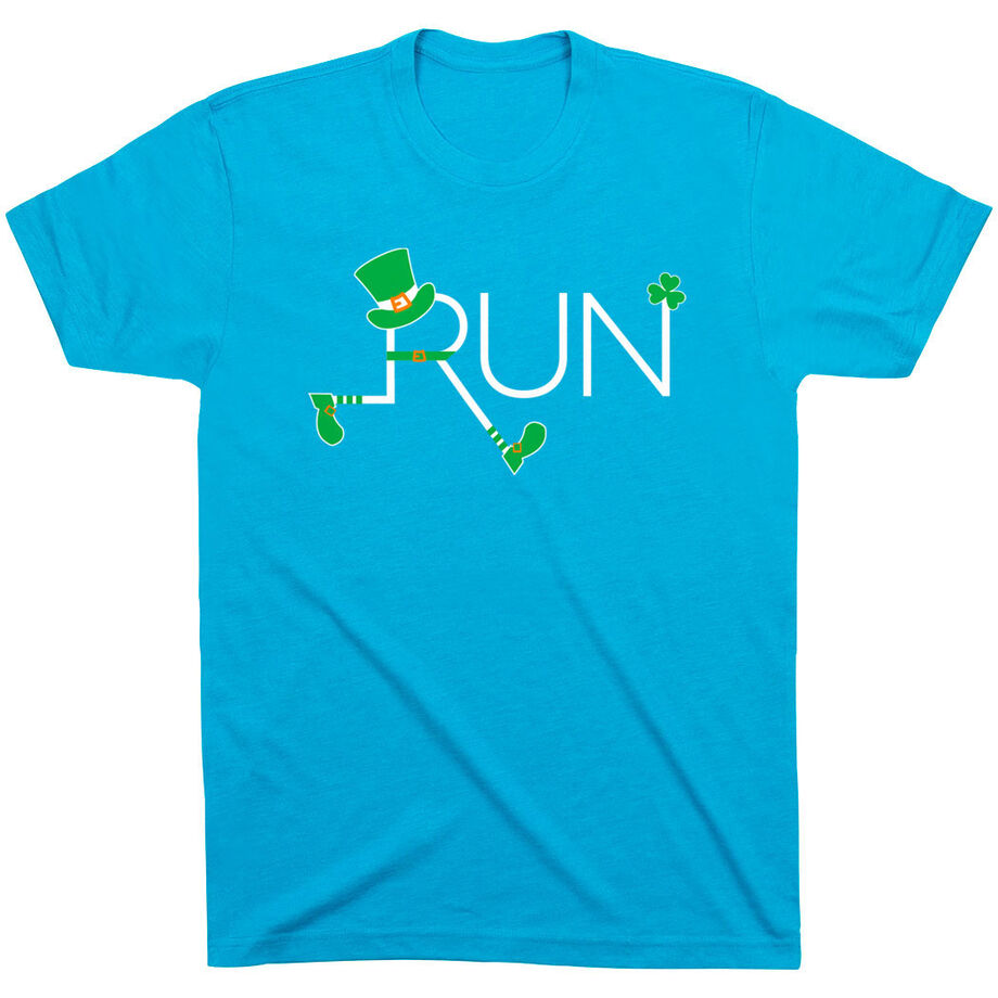 Running Short Sleeve T-Shirt - Let's Run Lucky