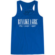 Flowy Racerback Tank Top - Run Like A Girl&#174;