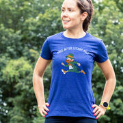 Women's Everyday Runners Tee - Mile After Luckin Mile