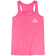 Flowy Racerback Tank Top - Gone For a Run® Logo - Mini