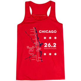 Flowy Racerback Tank Top - Chicago Route