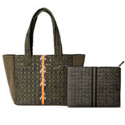 Amelia Tote - Camo Green