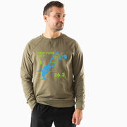 Running Raglan Crew Neck Pullover - New York City Route