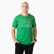 Running Short Sleeve T-Shirt - Half Marathoner 13.1 Miles