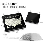 BibFOLIO&reg; Race Bib Album - States I've Run