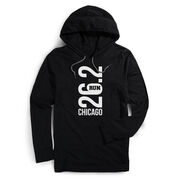 Running Lightweight Hoodie - Chicago 26.2 Vertical