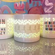 Soleil Home™ Running Porcelain Candle Holder - Runner Girl