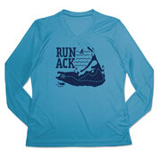 Women's Long Sleeve Tech Tee - Run ACK
