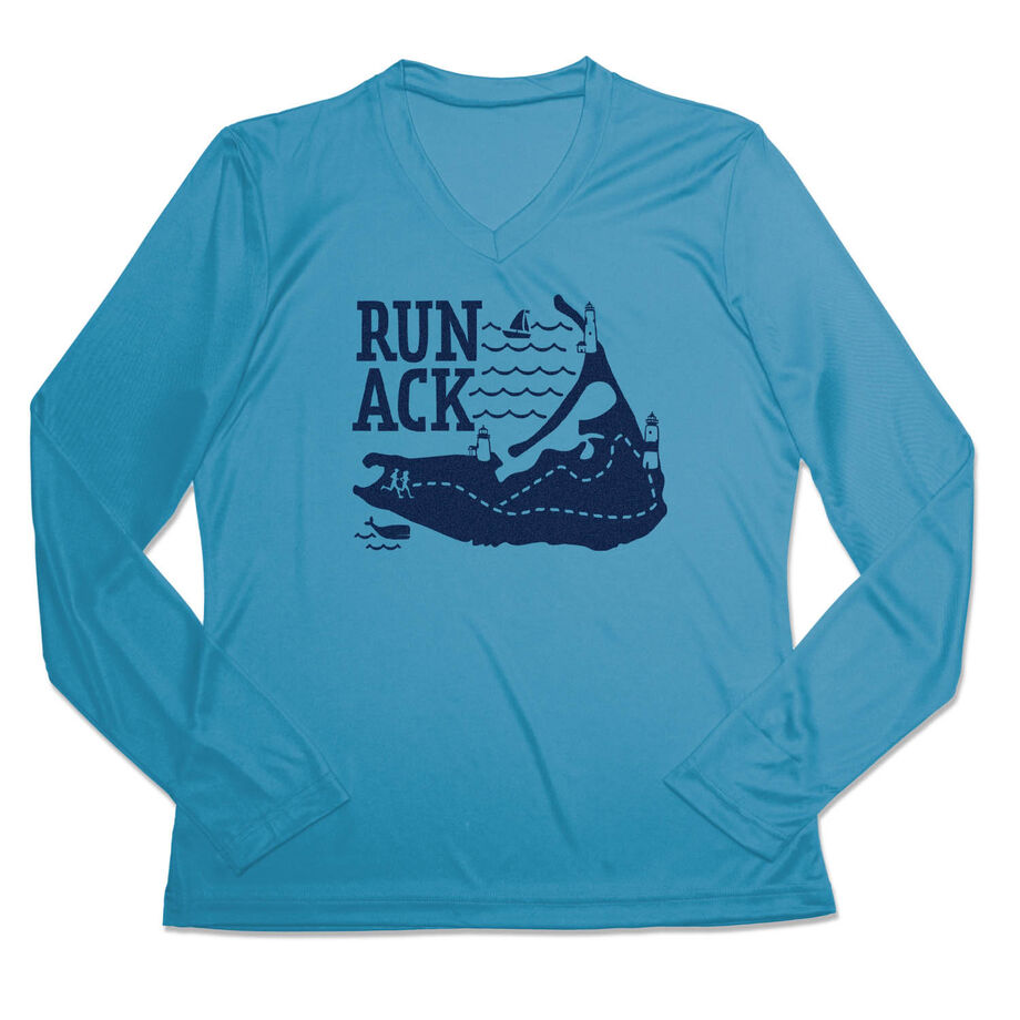 Women's Long Sleeve Tech Tee - Run ACK