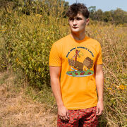 Running Short Sleeve T-Shirt - Run Now Gobble Later®